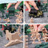LovesTown 117PCS Army Men Playset - Military Soldier Set with Jeep Helicopter for Kids