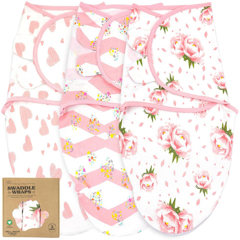 Bublo Baby Newborn Swaddle Blanket for 0-3 Month, Swaddles for Newborns Baby