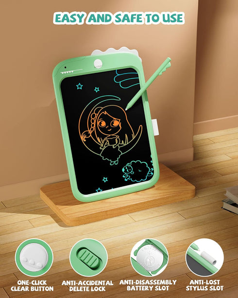 10 inch 3-5, 3 4 5 6 7 8 9 LCD Writing Tablet for Kids, Unicorn Toys Gifts for Girls Aged Toddler Girl Kids Educational