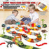 Track Cars Replacement - Glow in The Dark Toy Cars with 3 Flashing LED Lights, Compatible with Most Car Tracks