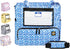 Large Daycare Preschool Diaper Tote Bag with shoulder strap, insulated bottle pockets,