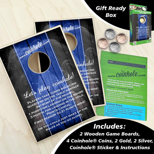 Mini Cornhole Game Set - Portable Tabletop Bean Bag Toss Game for Indoor & Outdoor Fun