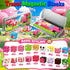 35PCS 4-8, Set 3-5, Princess Magnetic Building Blocks Travel Toys - Magnet Cubes for Kids Ages STEM Learning Toys