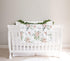 Stork Wares 30x40inch (BB339) Soft Floral Rose Personalized Baby Girl Swaddle Blanket, White