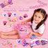 Dreunsto 30 Pack Valentines Day Gifts for Kids with Galaxy Slime, Valentine Classroom Exchange Prizes, Slimes Stress
