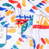 Cozy 30x40 Inch, Whale Flotilla Flannel Fleece Swaddle Blanket, Soft Warm Swaddle Toddler Blanket with Printed Geometry