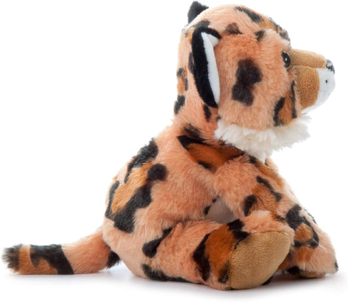 The Petting Zoo Jaguar Plush Toy, 8 Inches, Gifts for Kids, Wild Onez Zoo Animals