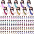 Barydat 150 Pack Mini Jesus Figurines, Bulk Little Jesus Toys, Tiny Jesus Figures for Religious Gifts