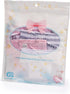 JC Toys Baby Doll Washable Eco Diapers 4 Pack, Fits 14 to 18 inch Dolls in Pink/White/Grey