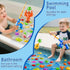 Xelabrion 3-5 4-8, 3 4 5 6 7 8 Magnetic Fishing Game Toys for Kids Toddlers Water Table Bathtub Toys with Pole Rod Net