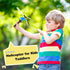 12 Pack Flying Toy Hand Helicopter - Plastic Flying Planes for Kids Outdoor Party Favors, Birthday Gift, Random Color
