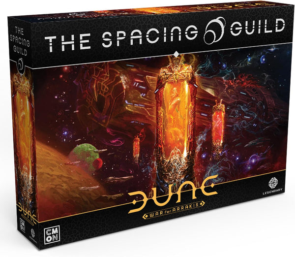 Dune: The Spacing Guild Board Game Expansion - Tabletop Miniatures Strategy Game for Kids and Adults, Ages 14+, 1-4