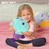 Onsoyours Cute Kitten Mermaid Plush Toy, Soft Kitty Stuffed Animal Pillow for Kids, Blue Cat Mermaid, 12"