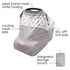 4 50+ Boppy and More Multi-use Cover, Koala, Quick-Dry UPF Knit and Breathable Mesh, Versatile for Car Seat Canopy