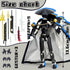 SGYYSG T13 Figures,T-13 13 3D Action-Packed Playtime,5.2 Inch, Assembly Completed Action Action Figure, Robo Printed