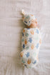 Max Premium Knit Baby Swaddle Blanket in Copper Pearl - Large Size