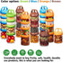 SELEWARE Portable Stackable Food Storage Containers for Snacks Formula Powder and Drinks Twist Lock System Airtight