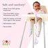 Goji Baby 0-36 Bottle Bungee Cord Strap - Tether with Bungee Cord for Stroller - Dishwasher Safe Strap with Sippy Cup
