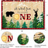 YJDFWAUT 1st Lumberjack First Birthday Decorations, Lumberjack Birthday Party Supplies, Buffalo Plaid Monthly Photo