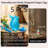 TJYZGXQ 5pcs,12" 3D 5-7 4-6 8-12 Printed Dinosaur Eggs,Dragon Egg,Crystal Dragon Toys,Snake Eggs, T RexAnimals,Fidget