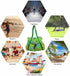 Swimming Leberna Large Beach Bag with Zipper Lightweight Beach Toy Bag Mesh Bag for Pool Sand Toys