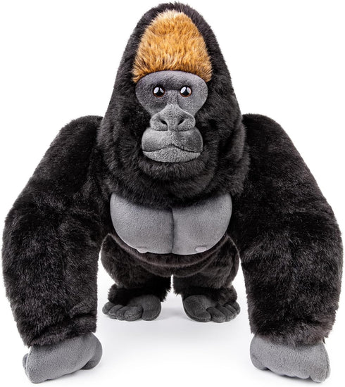 ZHONGXIN MADE 15in, Gorilla Plush Toy, Realistic Orangutan Stuffed Animals Unique Forest Plushie Toys Model Dolls