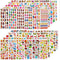 60 Sheets (1800+) Stickers for Kids, CNYMANY 3D Puffy Stickers for Scrapbooking Bullet Journal