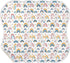 KEIGE 4Pcs Rainbow Hearts Burp Cloth,Unisex Large Absorbent Soft Cotton Muslin Burping Cloths