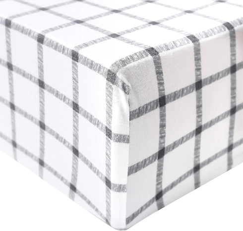 Premium Fitted Knit Crib Sheet/Toddler Sheet Ledger by Copper Pearl
