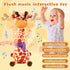 JISON21 Dancing Talking Giraffe Plush Toy, Funny Singing Recording & Repeating Musical Giraffe, Unique Valentine's Day