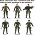 US Army Men and SWAT Team Toy Soldiers Action Figures with Military Weapons Accessories for Kids, 12Pcs