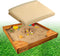 Hoypeyfiy Sandbox Sandpit Cover, Kids Sand Box Cover for Sand and Toys Protection,