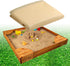 Hoypeyfiy Sandbox Sandpit Cover, Kids Sand Box Cover for Sand and Toys Protection,