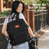 Backpack Backpack KeaBabies Baby Diaper Bag - Large Baby Bag for Boys, Girls, Waterproof Multi Function Travel Diaper