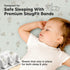 Pack 2-Pack Pack 38x26, Cozy, and Play Sheets Fitted - Mini Crib Sheets for N Play Mattress Soft & Neutral Toddler