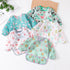 5 Pcs Long Sleeved Waterproof Baby Toddler Bibs, Sleeved Bib for 3-24 Months