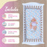 TrenD'Lay 4 Set, Set Sets Set, Set, Set, Piece Baby Girl Crib Bedding Crib Comforter for Girls, Crib for Girl, Baby