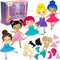 CRAFTILOO Ballerina Dancers Sewing Kit for Kids, Fun and Educational Craft Set
