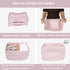 15X10X9.3" 3 pack Cotton Rope storage Basket Bins Woven Basket for Organizing Shelves Rectangle Decorative Baskets