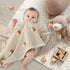 Girls,100% /40x 31 inches) Mushroom Baby Blanket for Boys & Cotton Knitted Receiving Swaddle Crib Stroller Blanket