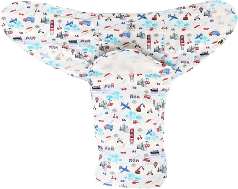 Norani Baby Snugababe Swaddle Pod for Newborns | Secure Arm Inserts Prevent Escape | Easy-Zip for Diaper Changes |