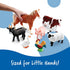 Learning Resources Jumbo Farm Animals Toy Set for Toddlers, 7 Pieces, Ages 18 Mos+