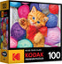 RoseArt - Kodak Premium - Cuddly Yarn Box - 100 Piece Jigsaw Puzzle for Kids and Adults