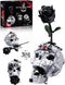 ONIMISC Skull Black Rose Flower Building Set, 3 in 1 Gothic Horror Decor