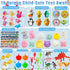 200 SQZUWIT Pcs Easter Egg Fillers Basket Stuffers Essentials, Small Miny Toys Bulk Assortment Gift for Kids Girls Boys