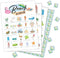 Beach Bingo Cards - Summer Birthday Party Game for 24 Players, Outdoor & Indoor Family Travel Activity