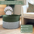 21.7 x13. 8 INDRSSME Large Laundry Storage Basket, - Decorative Rope Blanket Basket for Organizing Bedroom, Living