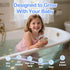 Baby Bath Thermometer for Bathtub, Room|Water Temperature, Baby Bath Floating Toy|Kids Bathroom Safety, Digital LCD