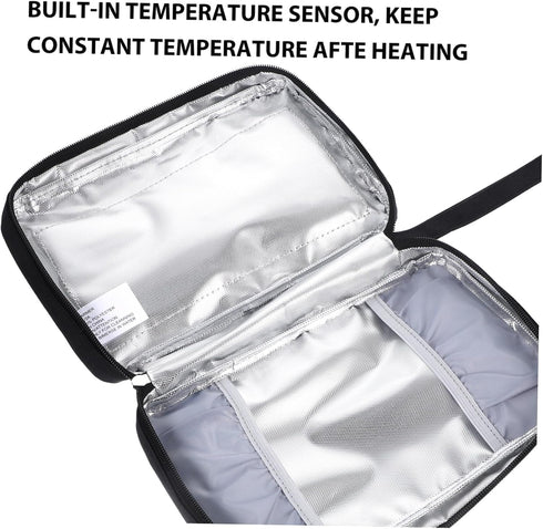 Portable USB Baby Wipe Warmer Adjustable Temperature Heating Bag Multi-Functional Travel Wipes Dispenser for Babies