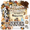 Western Cowboy 1st Birthday Decorations with Cowboy Balloons Arch, Number 1 Balloons,
